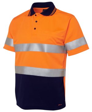 HI VIS S/S (D+N) Traditional Polo