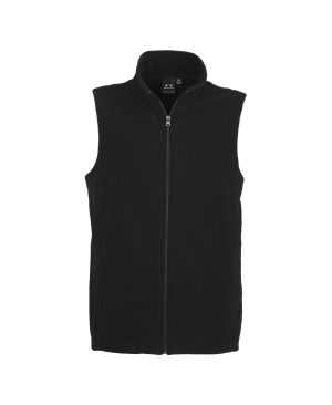 Mens Plain Micro Fleece Vest