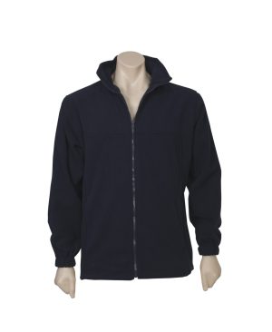 Mens Plain Micro Fleece Jacket