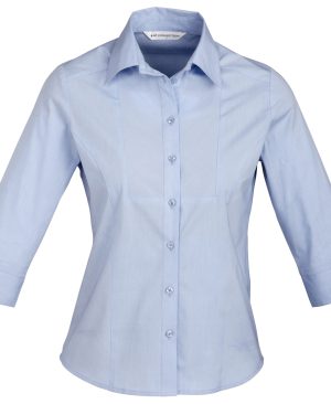 Ladies Chevron 3/4 Sleeve Shirt